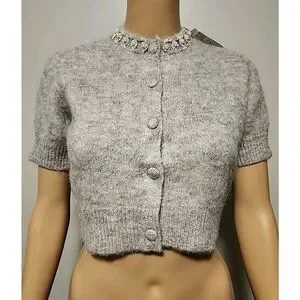 【Herlipto】cropped pearl cardigan 71Xf5dgTlqL._UY1000_.jpg
